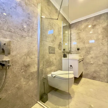 Full Sea View With Pool In Kalkan 3 Apartman *