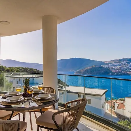 Full Sea View With Pool In Kalkan 3