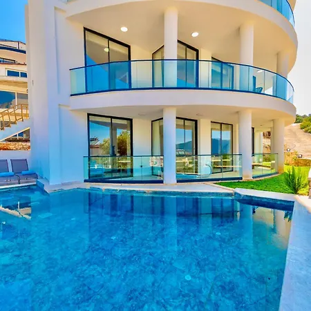 Apartmán Full Sea View With Pool In Kalkan 3 Kaş