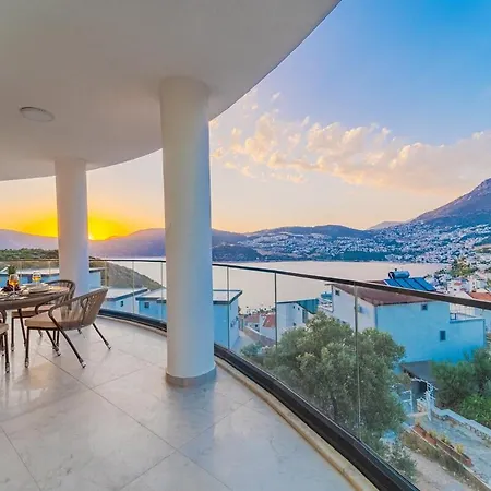 Full Sea View With Pool In Kalkan 3 Apartmán Kaş