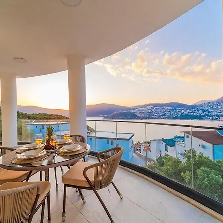 Full Sea View With Pool In Kalkan 3 Apartmán Kaş
