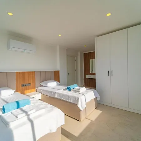 Full Sea View With Pool In Kalkan 3 Apartmán