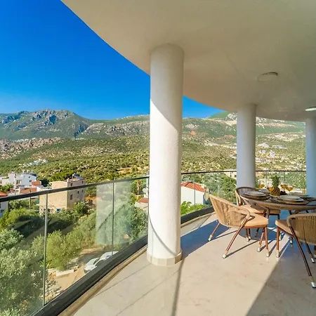 Full Sea View With Pool In Kalkan 3